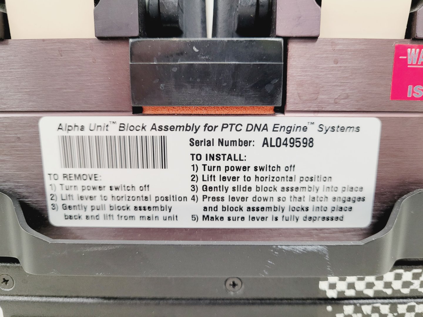 Image of MJ Research DYAD Peltier Thermal Cycler Model - PTC-220 Lab