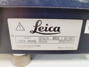 Thumbnail image of Leica RM2135 Laboratory Rotary Microtome Cat no. 050029137 Lab