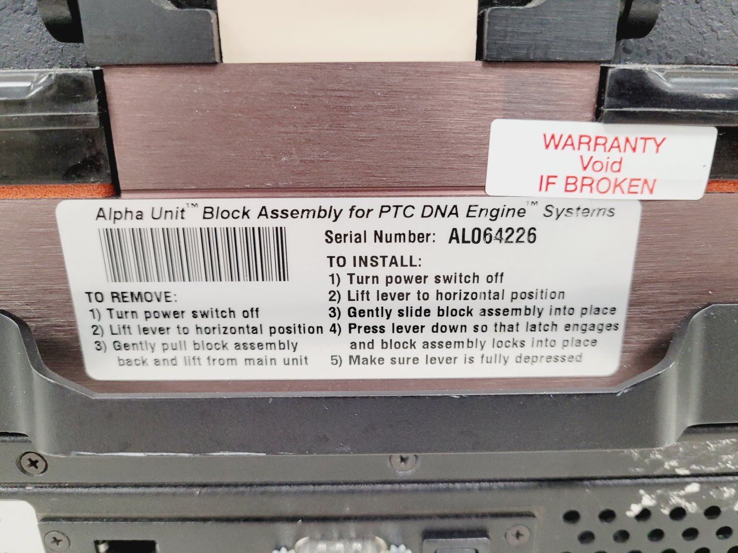 Image of MJ Research DNA Engine Tetrad 2 PTC-220 Peltier Thermal Cycler
