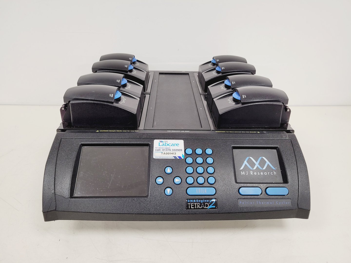 Image of MJ Research DNA Engine Tetrad 2 PTC Peltier Thermal Cycler Lab