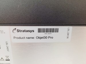 Thumbnail image of Stratasys Objet30 V2 Pro Full Colour 3D Printer Spares/Repairs