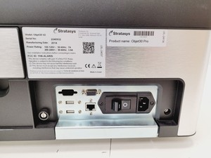 Thumbnail image of Stratasys Objet30 V2 Pro Full Colour 3D Printer Spares/Repairs