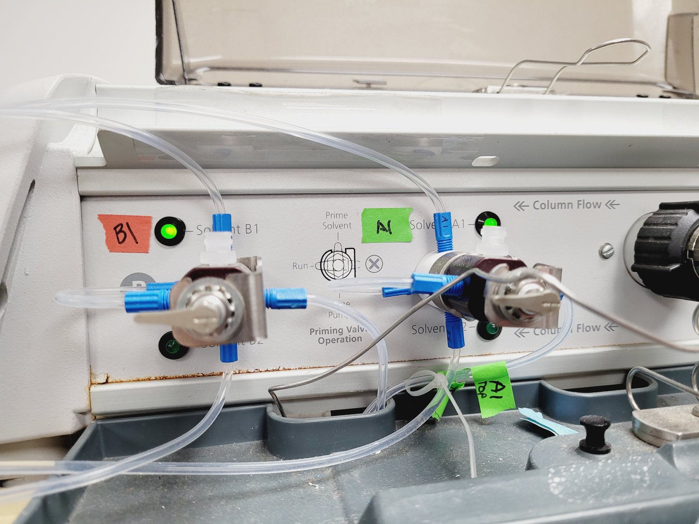 Image of Varian 940-LC Liquid Chromatograph & 440-LC Fraction Collector w/ 445-LC, PC Lab