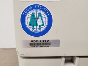 Thumbnail image of Sanyo MDF-U72V VIP Series Ultra Low Temperature Freezer Lab