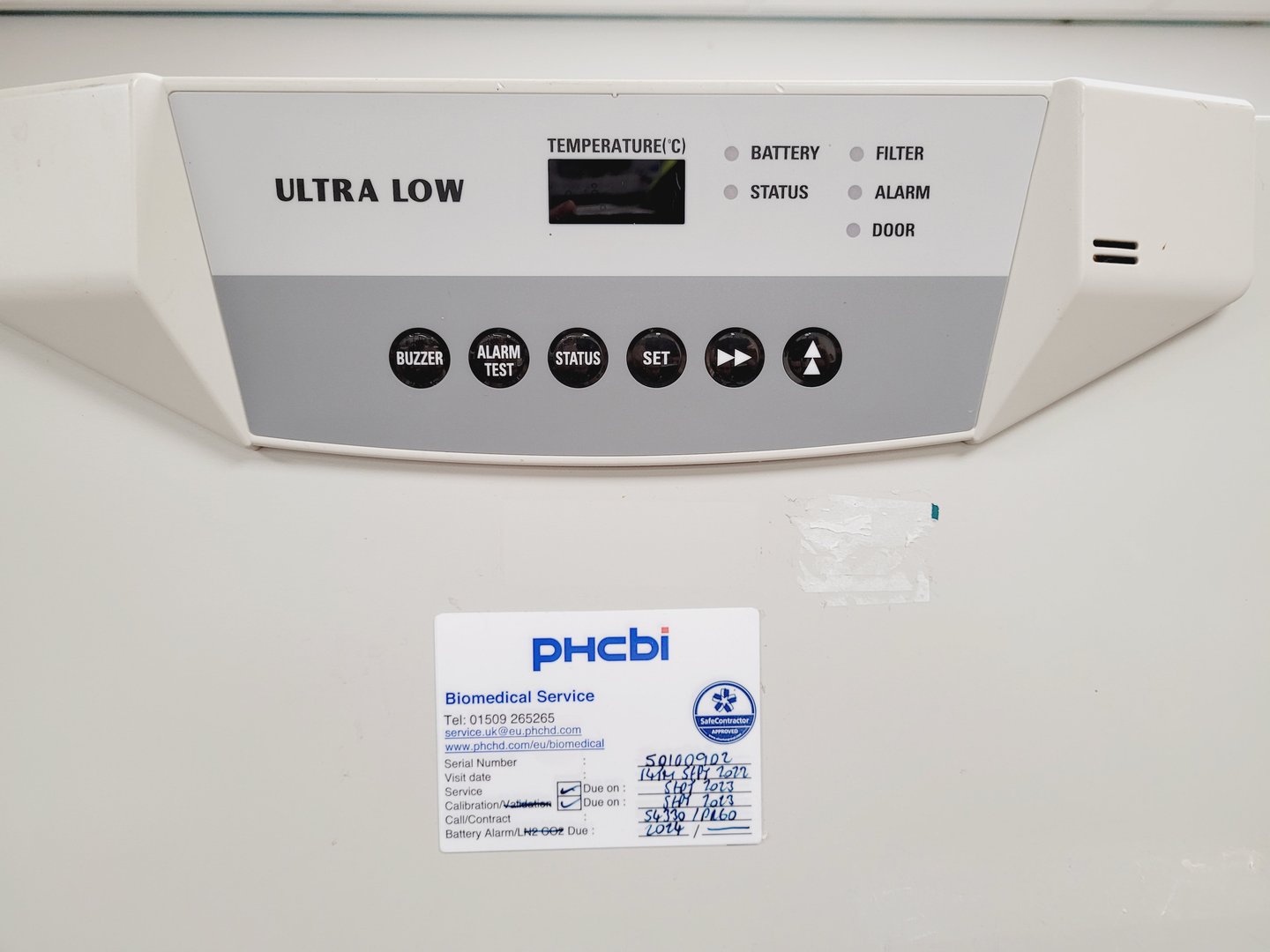 Image of Sanyo VIP Series MDF-U72V Ultra Low Temperature Freezer Lab