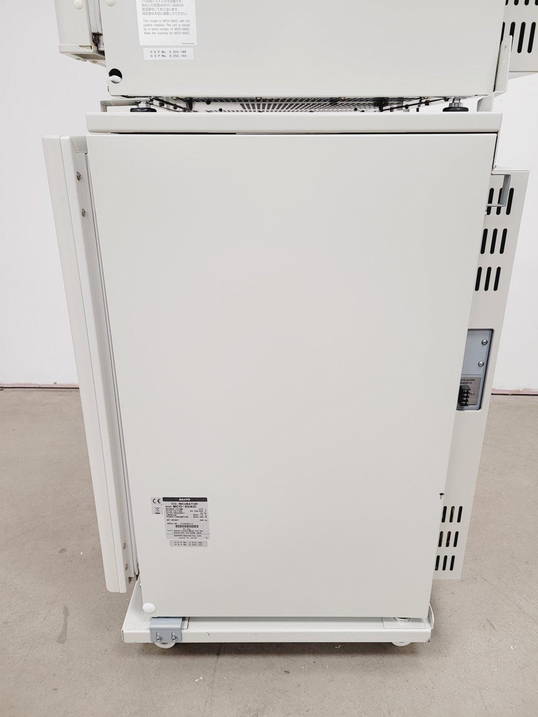 Image of Sanyo CO2 Laboratory Incubator Stack MCO-18AIC & MCO-20AIC Lab