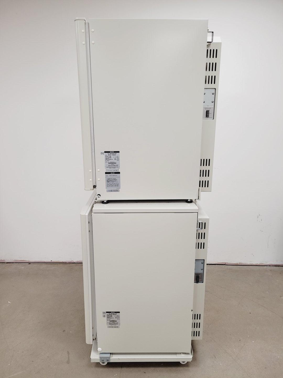 Image of Sanyo CO2 Laboratory Incubator Stack MCO-18AIC & MCO-20AIC Lab