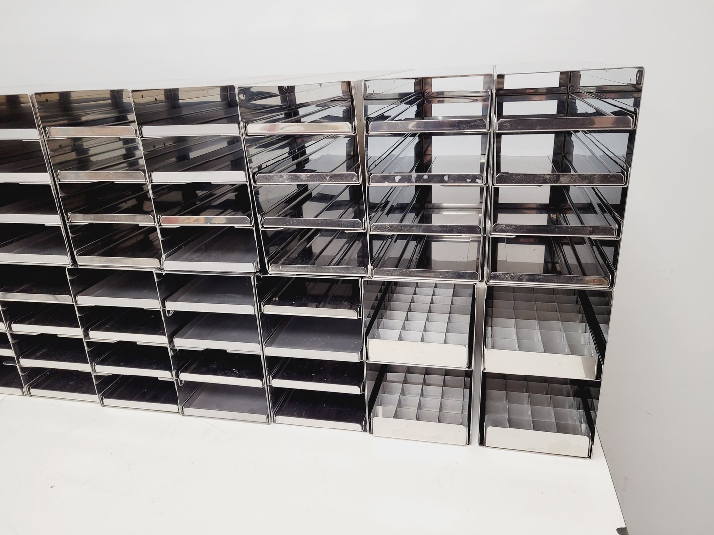 Image of 24 x Units of Ultra-Low Temperature Freezer Racking ULT - L56 W14.5 H24cm Lab
