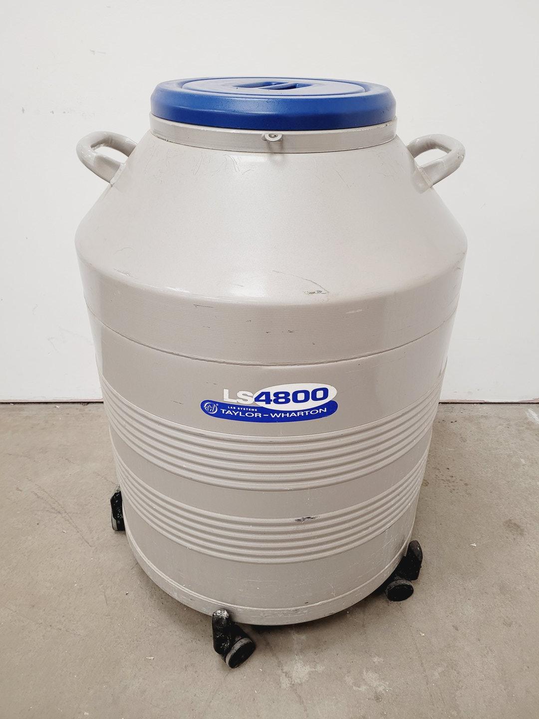 Image of Taylor-Wharton Jencons-PLS 4800 RS Series LS4800 Liquid Nitrogen Dewar  Lab