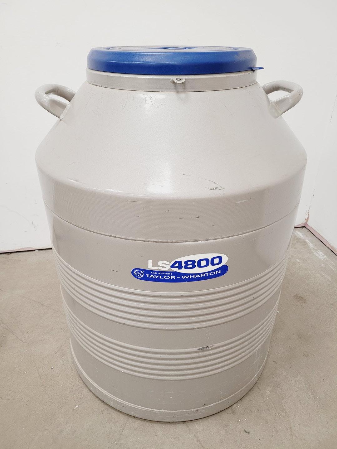 Image of Taylor-Wharton Jencons-PLS 4800 RS Series LS4800 Liquid Nitrogen Dewar  Lab