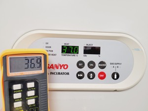 Thumbnail image of Sanyo MCO-20AIC CO2 Laboratory Incubator Double Stack MCO-20AIC lab