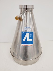 Thumbnail image of L'aire Liquide RCB 12 Liquid Nitrogen Dewar Lab