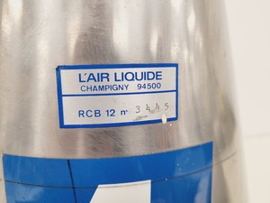 Thumbnail image of L'aire Liquide RCB 12 Liquid Nitrogen Dewar Lab