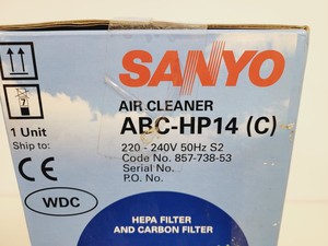 Thumbnail image of Sanyo ABC-HP14 Laboratory Air Cleaner with Ion generator Ion Generator Lab