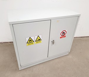 Thumbnail image of Grey Hazardous Chemical Storage Cabinet COSHH