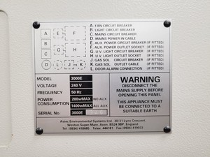 Thumbnail image of Astecair 3000E Benchtop Ductless Fume Cabinet Lab
