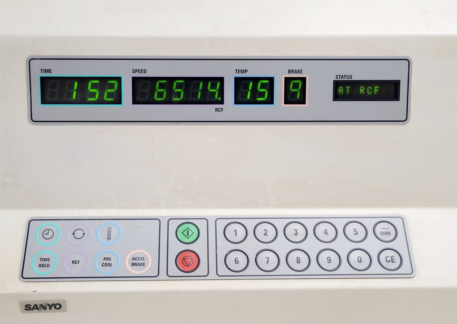 Image of Sanyo MSE Harrier 18/80 Refrigerated Centrifuge with 6500rpm Rotor Lab