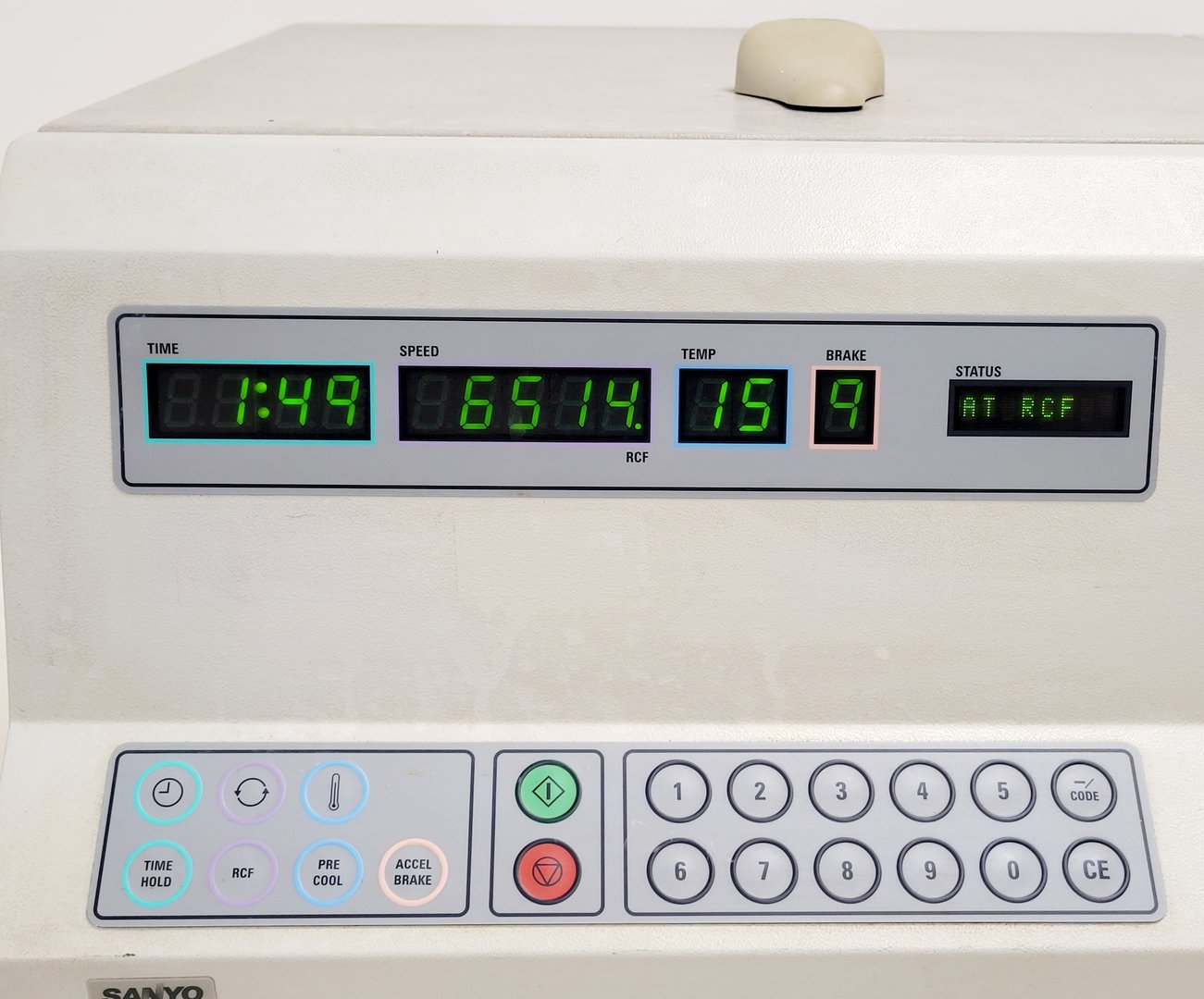 Image of Sanyo MSE Harrier 18/80 Refrigerated Centrifuge with 6500rpm Rotor Lab