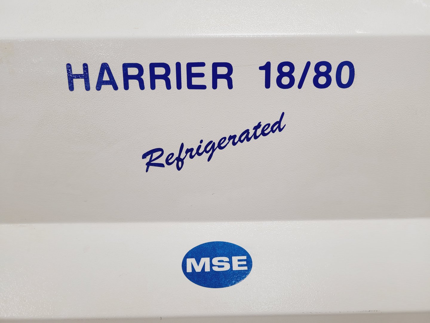 Image of Sanyo MSE Harrier 18/80 Refrigerated Centrifuge with 6500rpm Rotor Lab