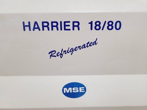 Thumbnail image of Sanyo MSE Harrier 18/80 Refrigerated Centrifuge with 6500rpm Rotor Lab