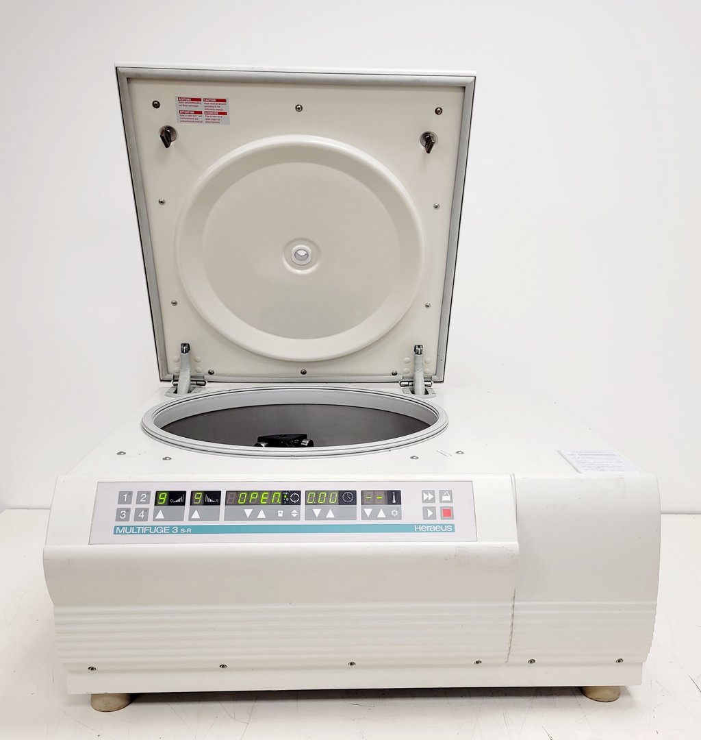 Image of Kendro Heraeus Multifuge 3S-R Refrigerated Benchtop Laboratory Centrifuge Lab