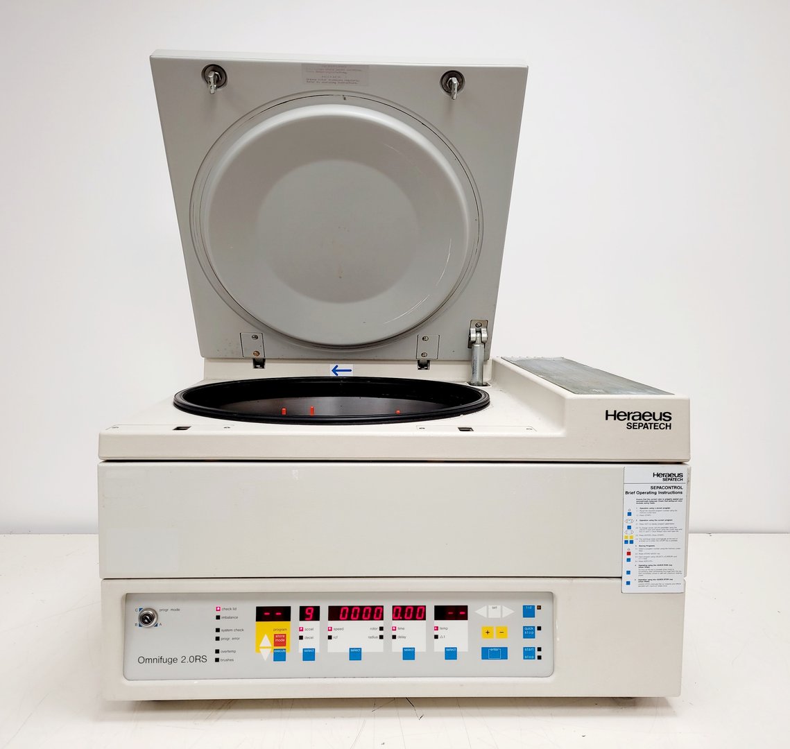 Image of Heraeus Sepatech Omnifuge 2.0RS Laboratory Centrifuge Lab