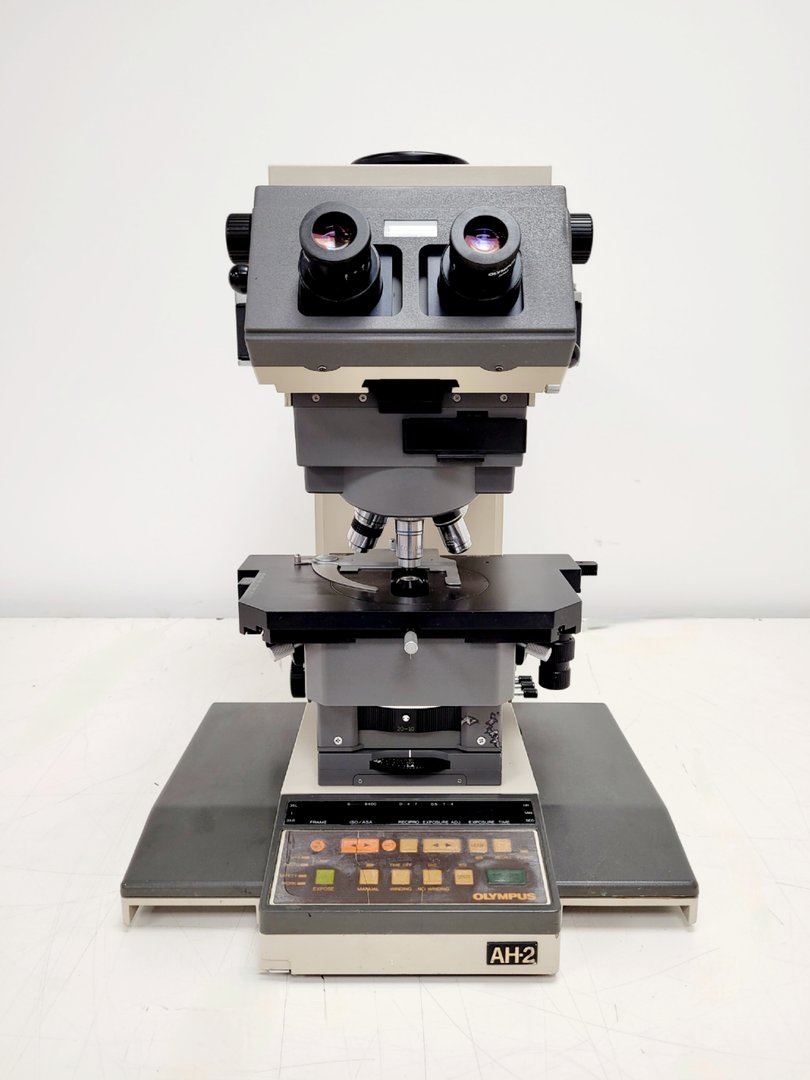 Image of Olympus Vanox-T AH2 Research Photomicrographic Microscope & 6 x Objectives Lab