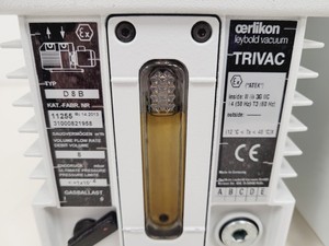 Thumbnail image of Oerlikon Trivac D8B Leybold AR 4-8 Vacuum Pump Lab