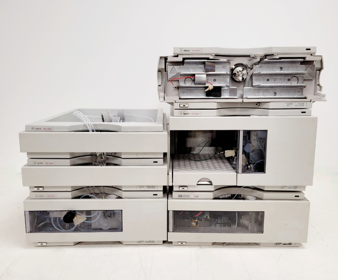 Image of Agilent 1100 Series HPLC System - G1316A, G1313A, G1315A, G1322A, G1322A, G1310A