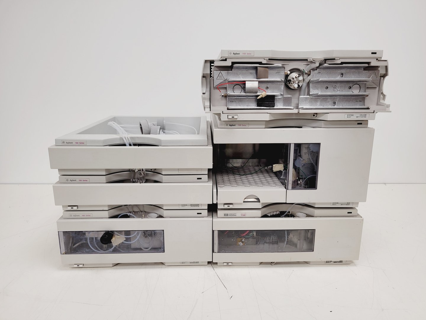 Image of Agilent 1100 Series HPLC System - G1316A, G1313A, G1315A, G1322A, G1322A, G1310A