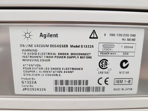 Thumbnail image of Agilent 1100 Series HPLC System - G1316A, G1313A, G1315A, G1322A, G1322A, G1310A