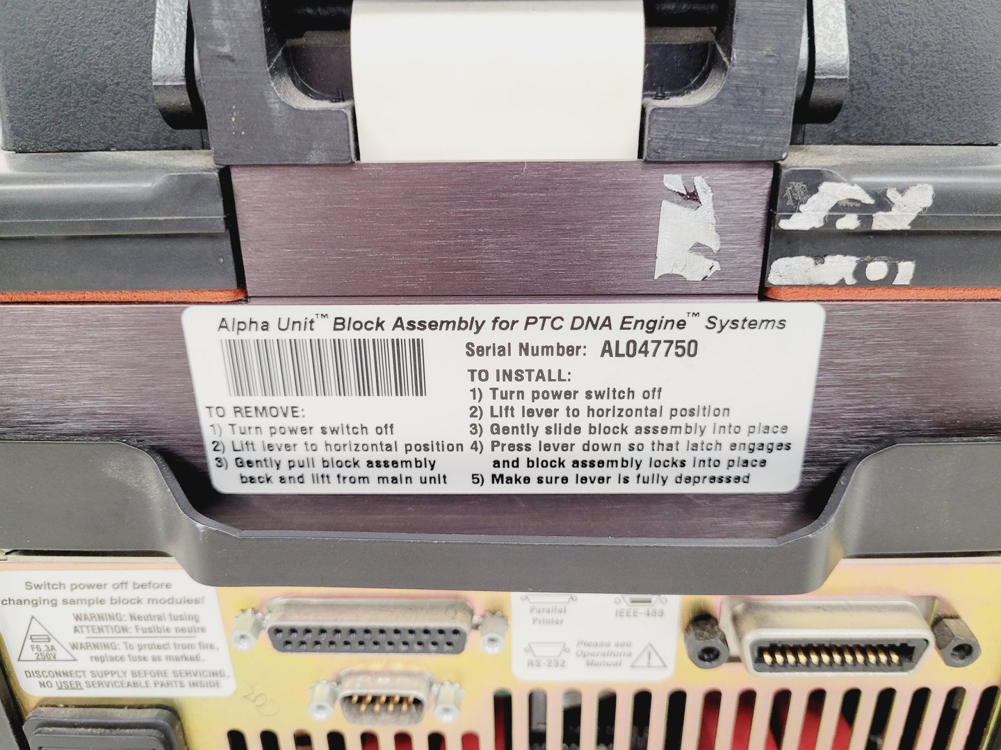 Image of MJ Research PTC-200 Peltier Thermal Cycler 96 x 0.2ml Lab