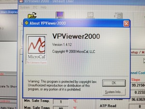 Thumbnail image of MicroCal VP-ITC MicroCalorimeter System with PC & Software Lab