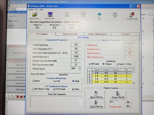 Thumbnail image of MicroCal VP-ITC MicroCalorimeter System with PC & Software Lab