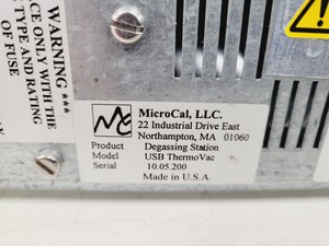 Thumbnail image of MicroCal VP-ITC MicroCalorimeter System with PC & Software Lab