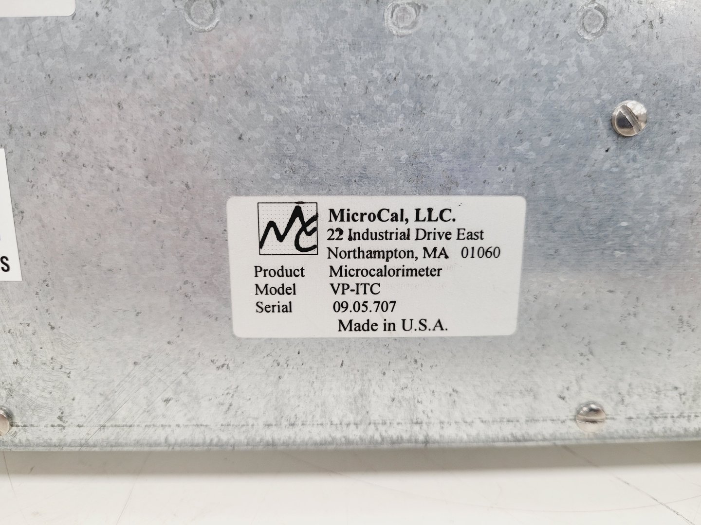 Image of MicroCal VP-ITC MicroCalorimeter System with PC & Software Lab