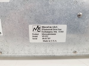 Thumbnail image of MicroCal VP-ITC MicroCalorimeter System with PC & Software Lab