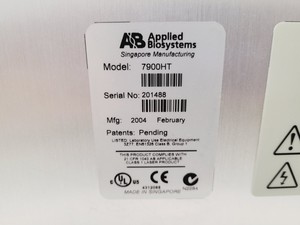 Thumbnail image of Applied Biosystems ABI Prism 7900HT Sequence Detection System Lab Spares/Repairs