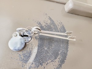 Thumbnail image of Cox "Gibraltar" Super Bank Safe with Keys