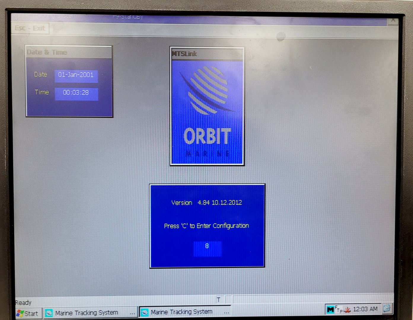 Image of Orbit Marine AL-7108-CCU Central Control Unit PN - L00120002 Lab