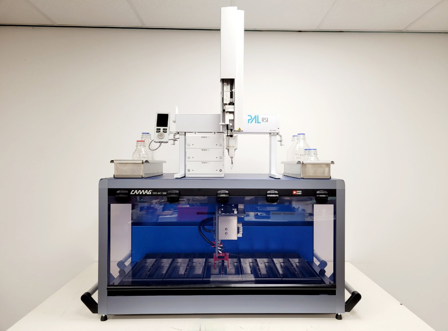Image of Camag DBS-MS 500 HCT Dried Blood Spot Processing Machine with CTC PAL RSI Lab