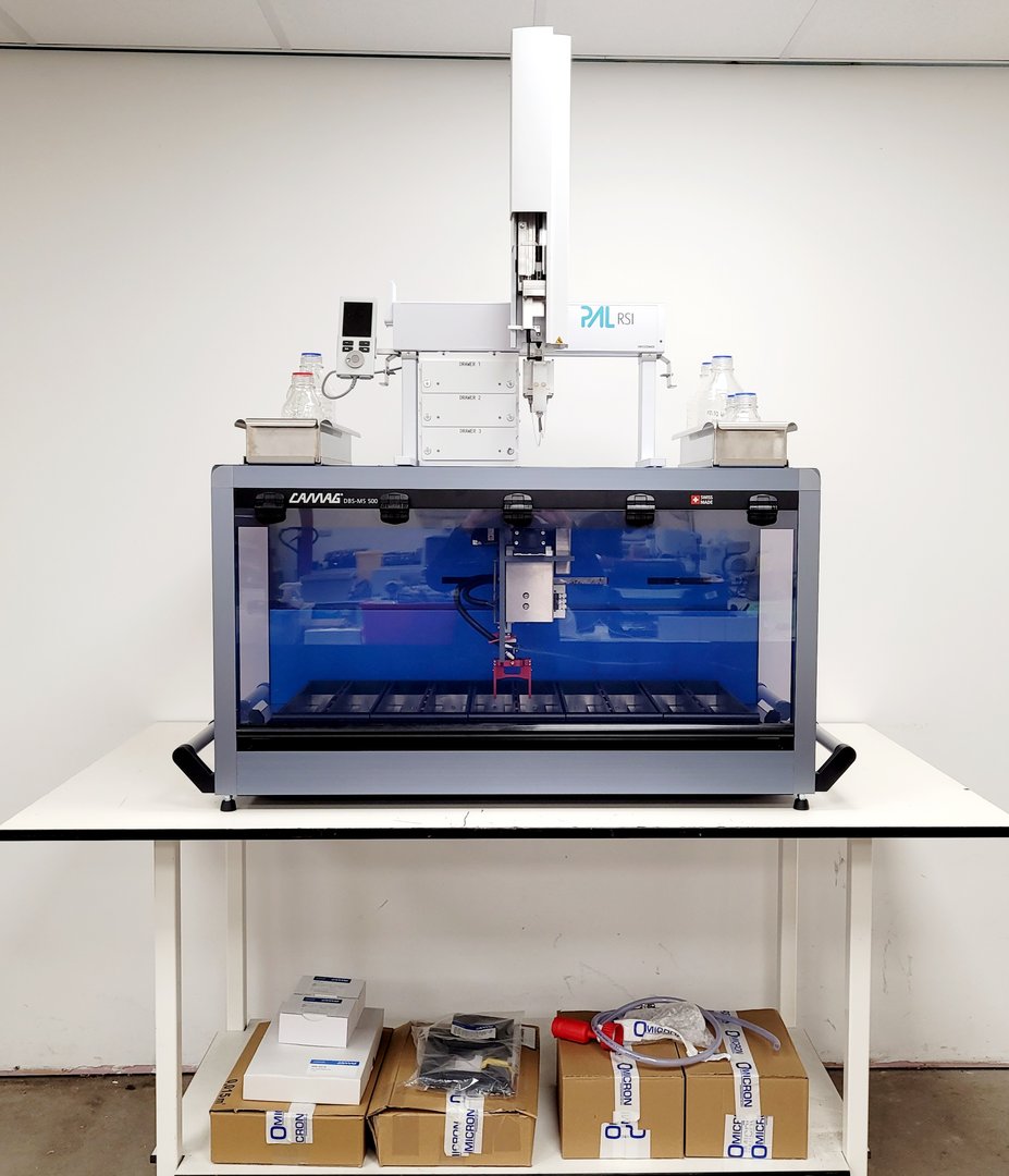 Image of Camag DBS-MS 500 HCT Dried Blood Spot Processing Machine with CTC PAL RSI Lab