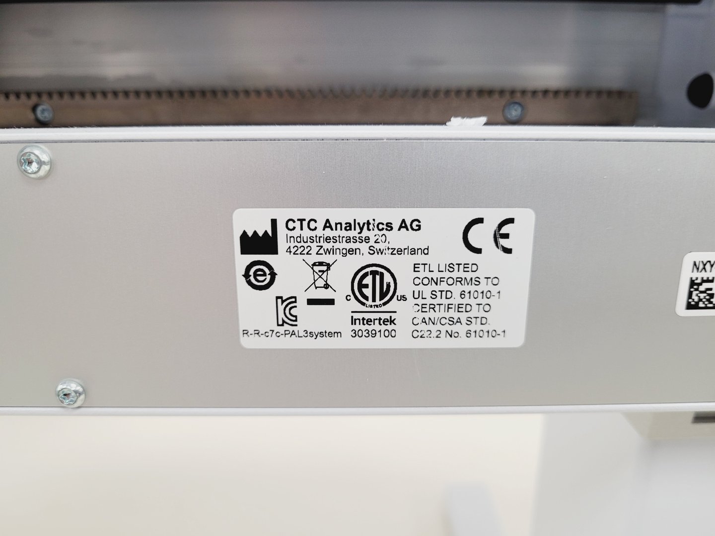 Image of Camag DBS-MS 500 HCT Dried Blood Spot Processing Machine with CTC PAL RSI Lab