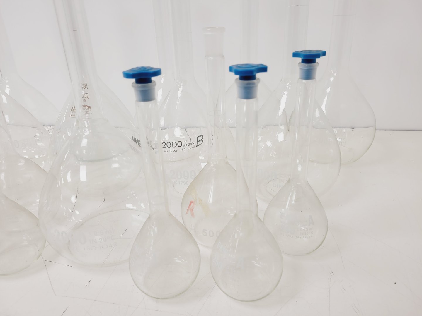 Image of Laboratory Glassware Job Lot Schott Duran Fisherbrand Mixed