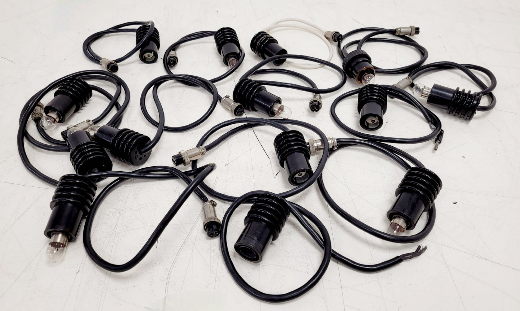 Image of Job Lot of 16 Grey Nikon Stereo Microscopes & Transformers Lab