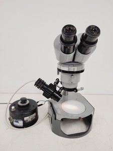 Thumbnail image of Job Lot of 16 Grey Nikon Stereo Microscopes & Transformers Lab
