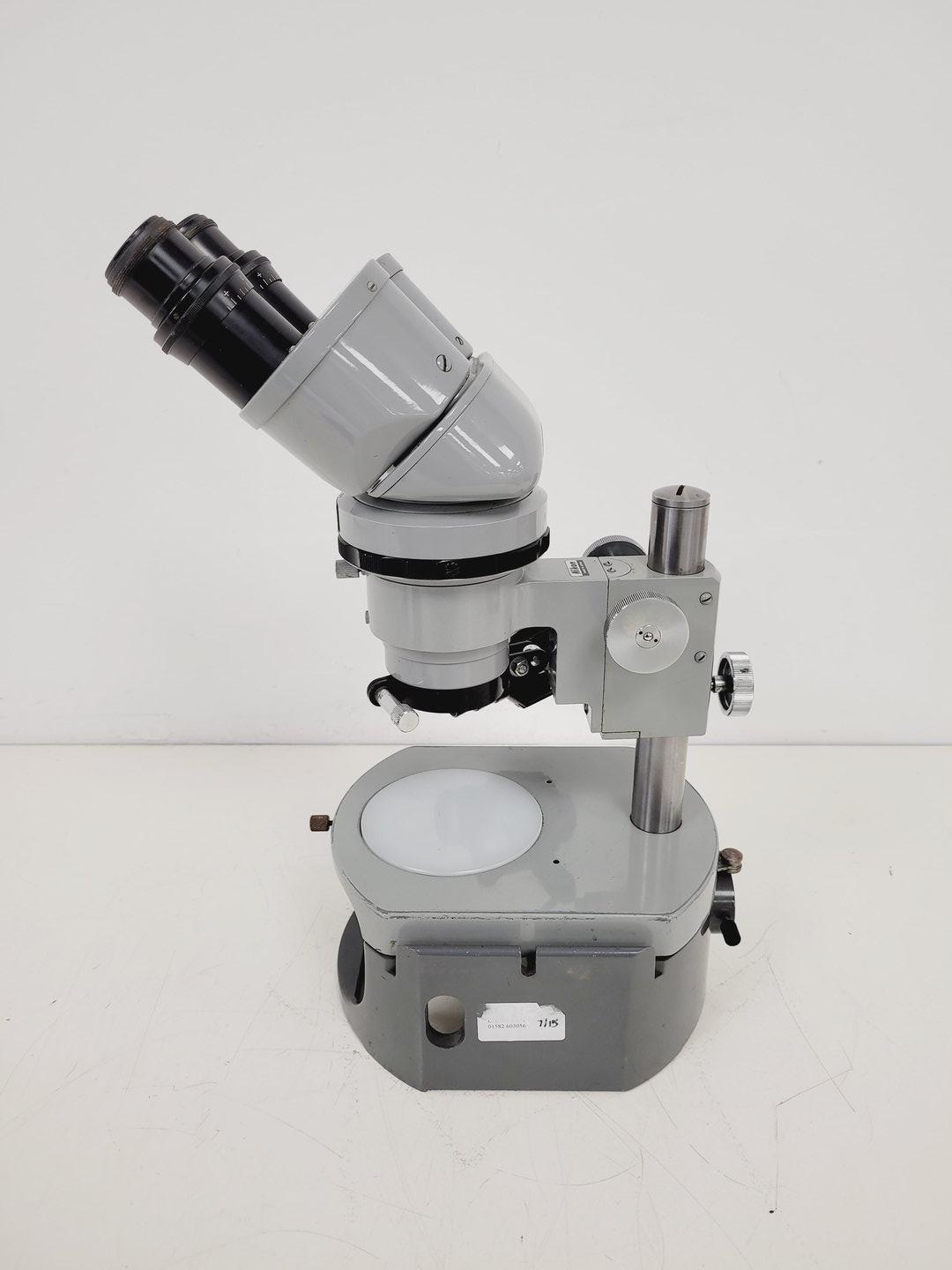 Image of Job Lot of 16 Grey Nikon Stereo Microscopes & Transformers Lab
