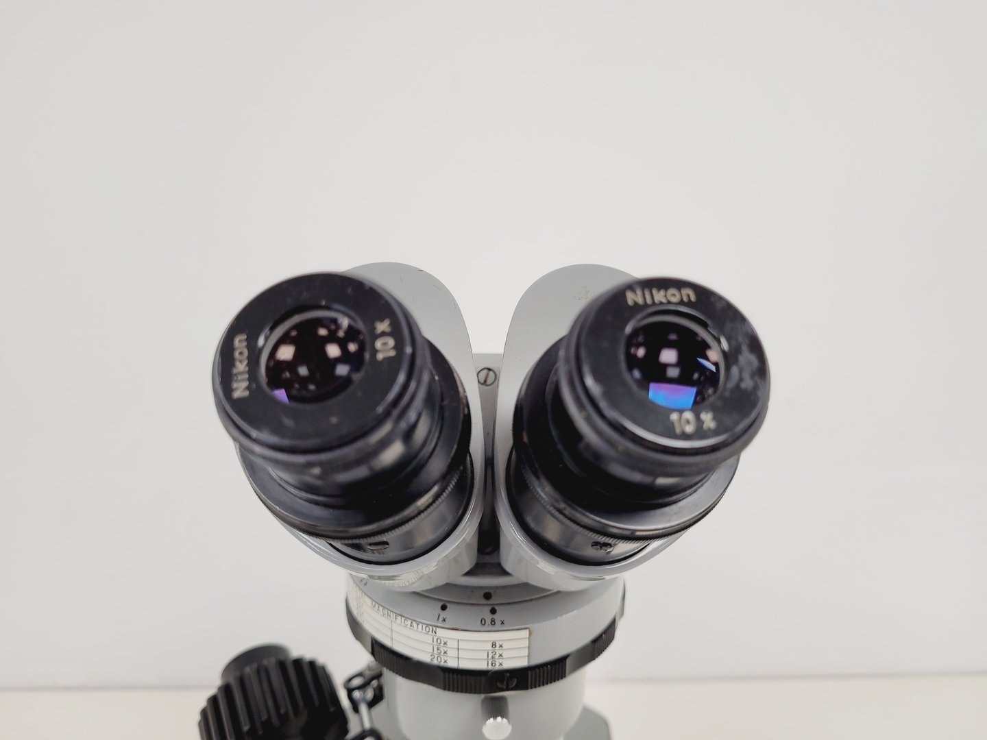 Image of Job Lot of 16 Grey Nikon Stereo Microscopes & Transformers Lab