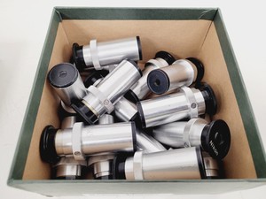 Thumbnail image of Job lot of 21 x Black Nikon Compound Microscopes with Accessories Lab