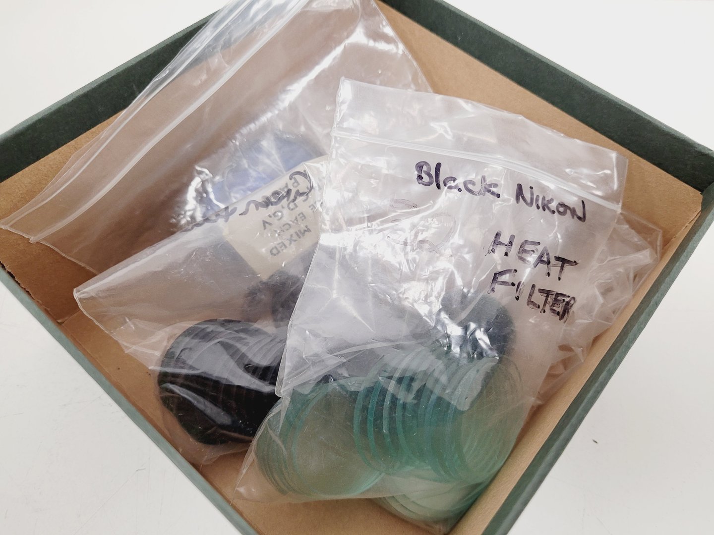Image of Job lot of 21 x Black Nikon Compound Microscopes with Accessories Lab